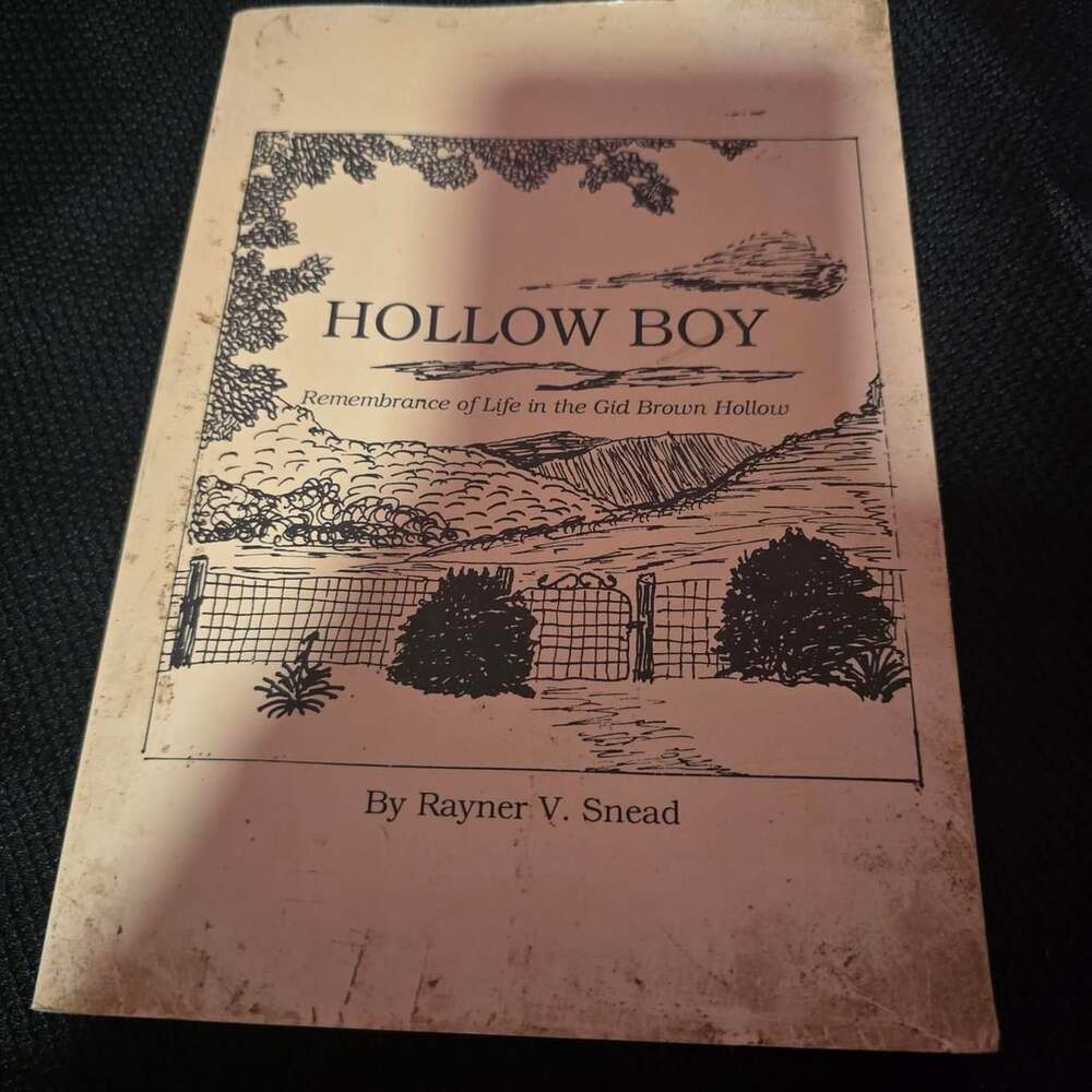 Rayner V. Snead Hollow Boy Remembrance of Life Paperback Book